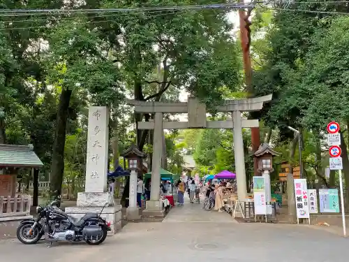 布多天神社の鳥居