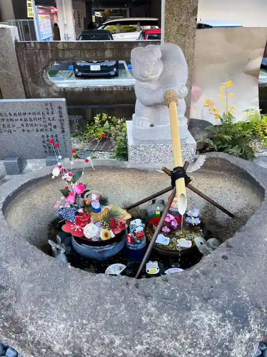 三輪神社の手水舎