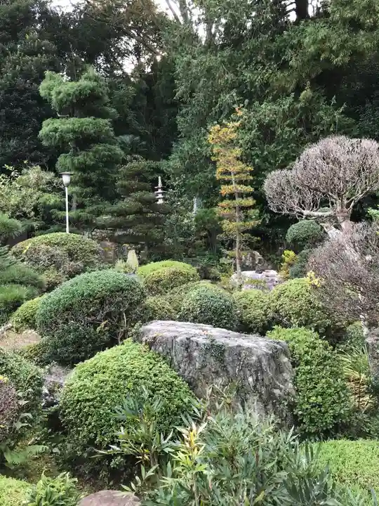 渭雲寺の庭園