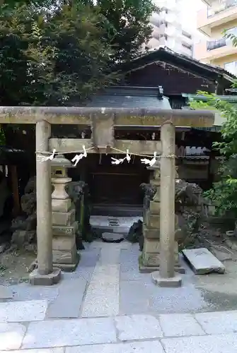 小野照崎神社の鳥居