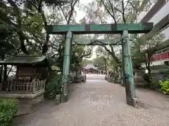 諏訪神社の鳥居