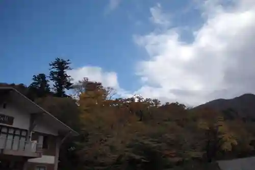 大神山神社奥宮の景色