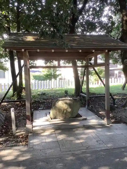 神明社(篠木町)の手水舎