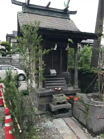 肥後打越水神社の本殿・本堂