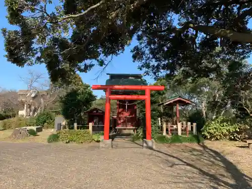 鏡峯神社の鳥居