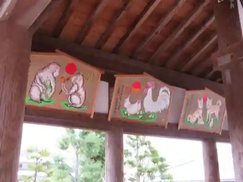 飛騨一宮水無神社の絵馬