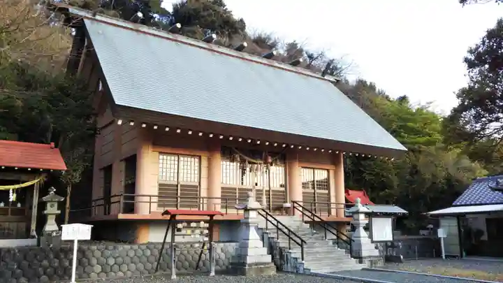 片岡神明宮の本殿・本堂