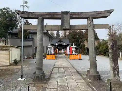 長良神社の鳥居