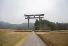 大斎原（熊野本宮大社旧社地）の鳥居