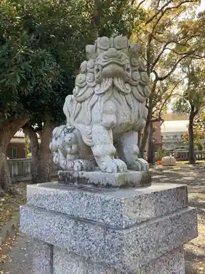 玉前神社の狛犬