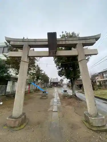 熊野神社の鳥居