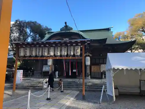 坐摩神社の本殿