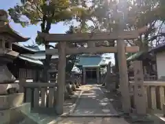 吹揚神社の鳥居