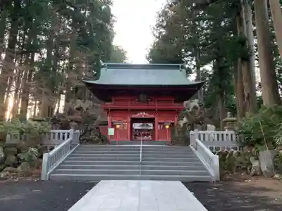 富士山東口本宮 冨士浅間神社の山門・神門
