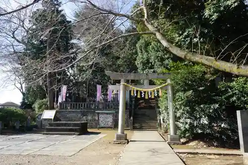 前玉神社の鳥居