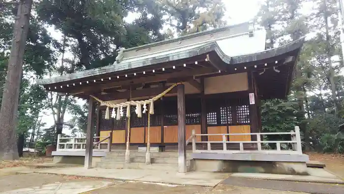 下鶴馬氷川神社の本殿