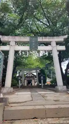 七郷神社の鳥居