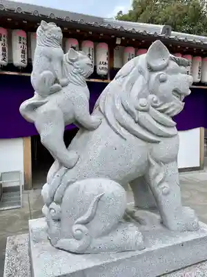 種貸社（住吉大社末社）の狛犬