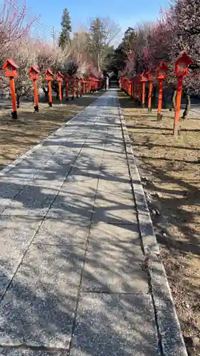 朝日森天満宮の景色