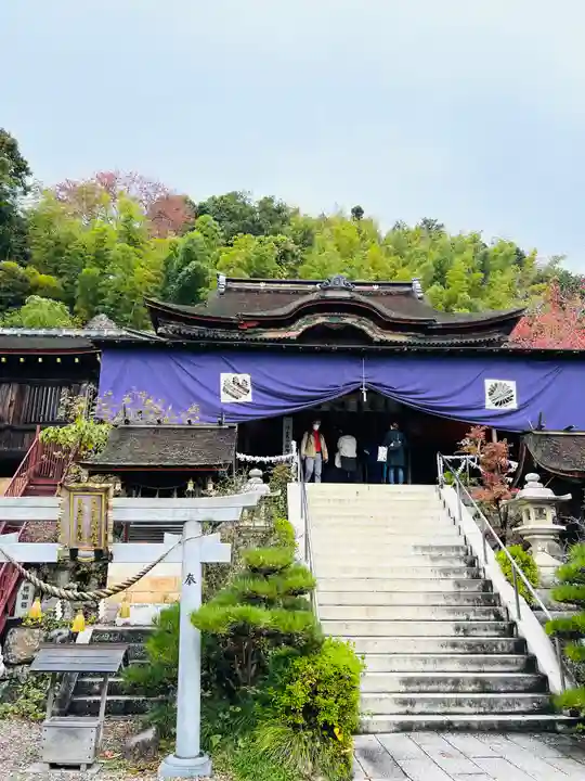 竹生島神社(都久夫須麻神社)の本殿・本堂