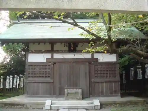 白旗神社(西御門)の本殿・本堂