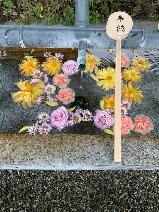 伊和志津神社の手水舎