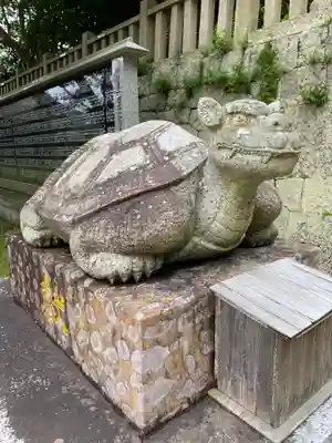 松帆神社の狛犬