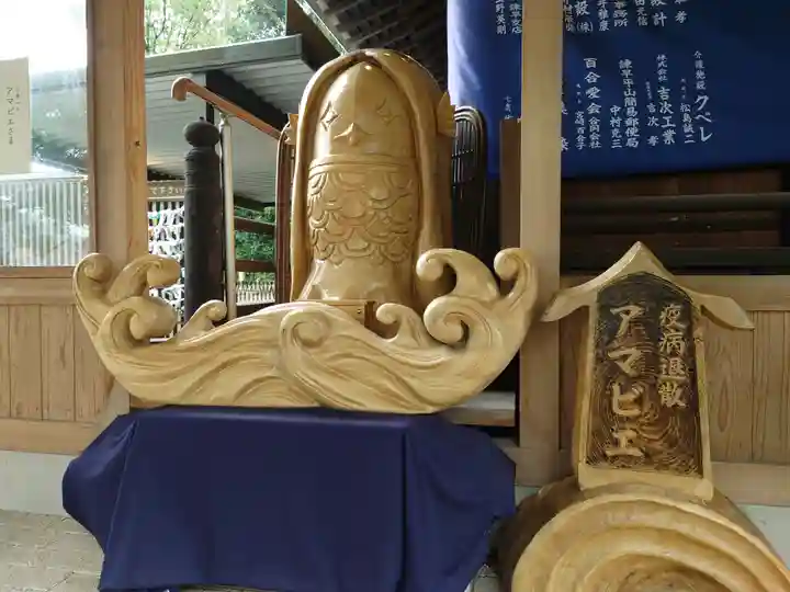 諫早神社(九州総守護 四面宮)の狛犬