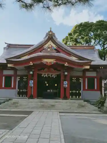 品川神社の本殿・本堂