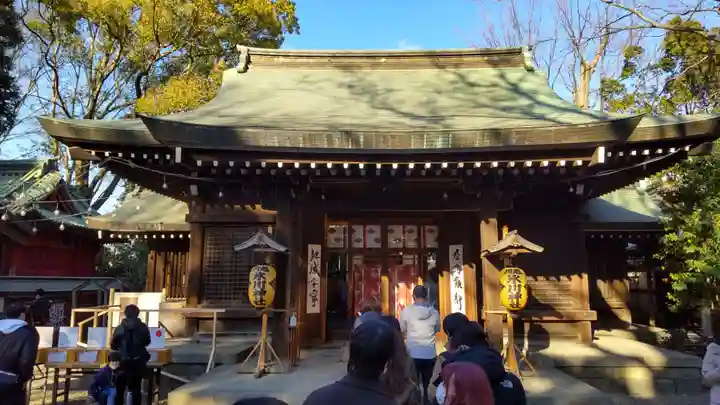 川越熊野神社の本殿・本堂