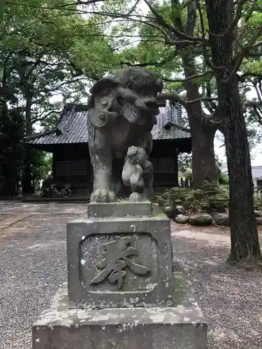 世田谷八幡宮の狛犬