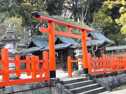 龍田大社の鳥居