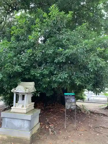 植田八幡神社の庭園