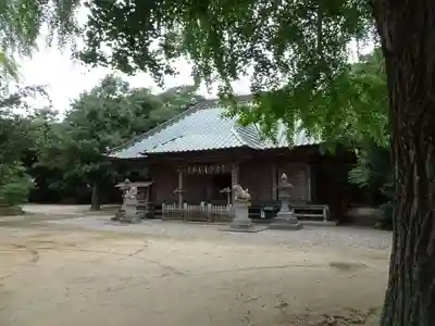 海上八幡宮の本殿・本堂