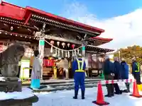 伊達神社の本殿・本堂