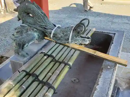 一瓶塚稲荷神社の手水舎