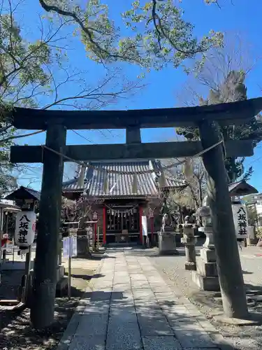 龍ケ崎八坂神社の鳥居