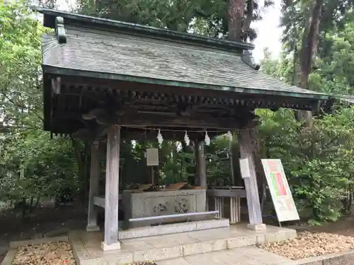 常磐神社の手水舎
