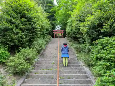 曽野稲荷神社の山門・神門
