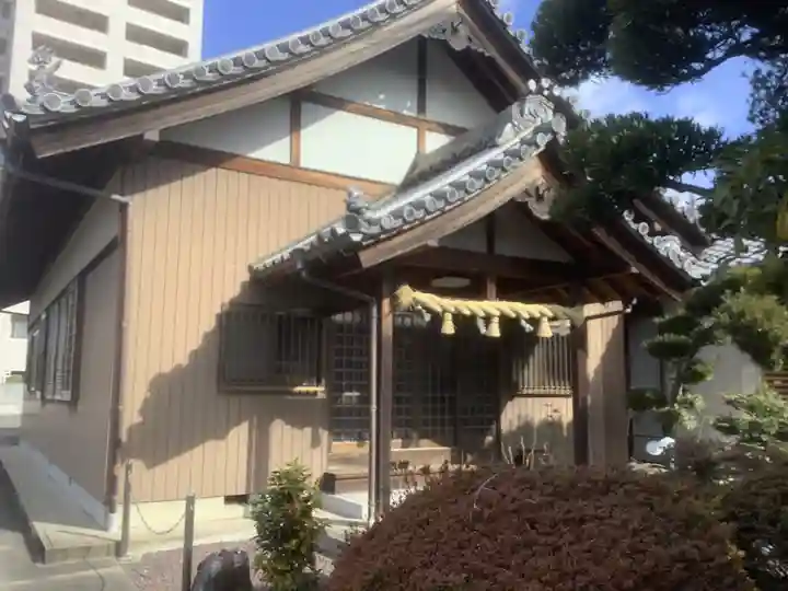 御嶽教木曽川照王教会の本殿・本堂