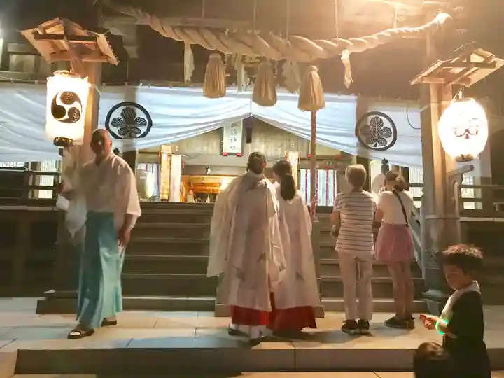 諏訪神社の本殿・本堂