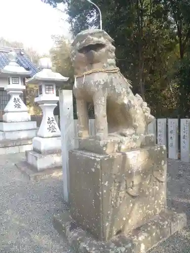 神前神社の狛犬