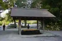 伊勢神宮外宮(豊受大神宮)の手水舎
