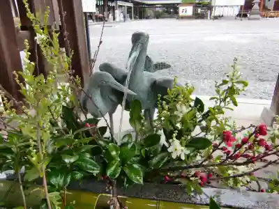 白鷺神社の手水舎