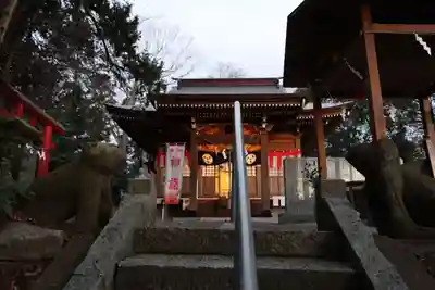 阿久津「田村神社」（郡山市阿久津町）旧社名：伊豆箱根三嶋三社の本殿・本堂
