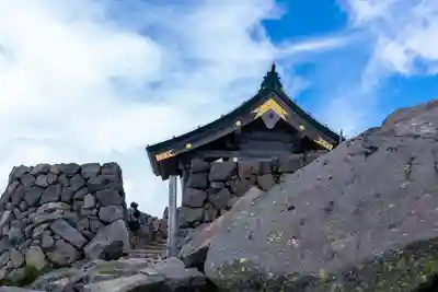 白山比咩神社　奥宮の本殿・本堂