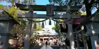 多摩川浅間神社の鳥居