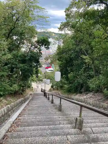 窯神神社の景色