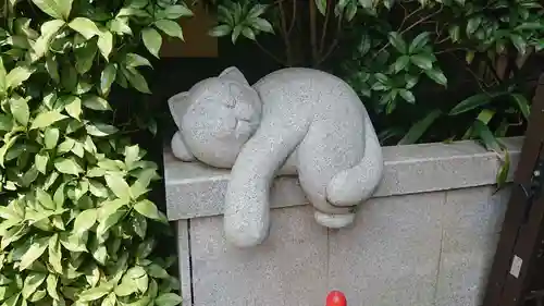 荻窪白山神社の狛犬