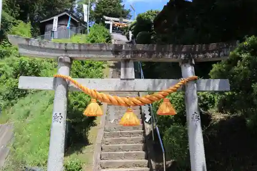 長屋神社の鳥居